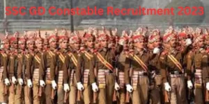 SSC GD Constable Recruitment 2023