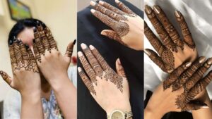 finger mehndi design